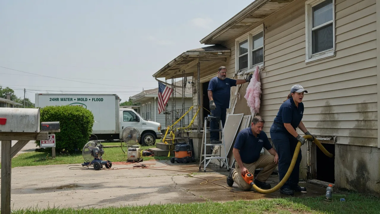 Water Damage Repair in Buckner, IL near me